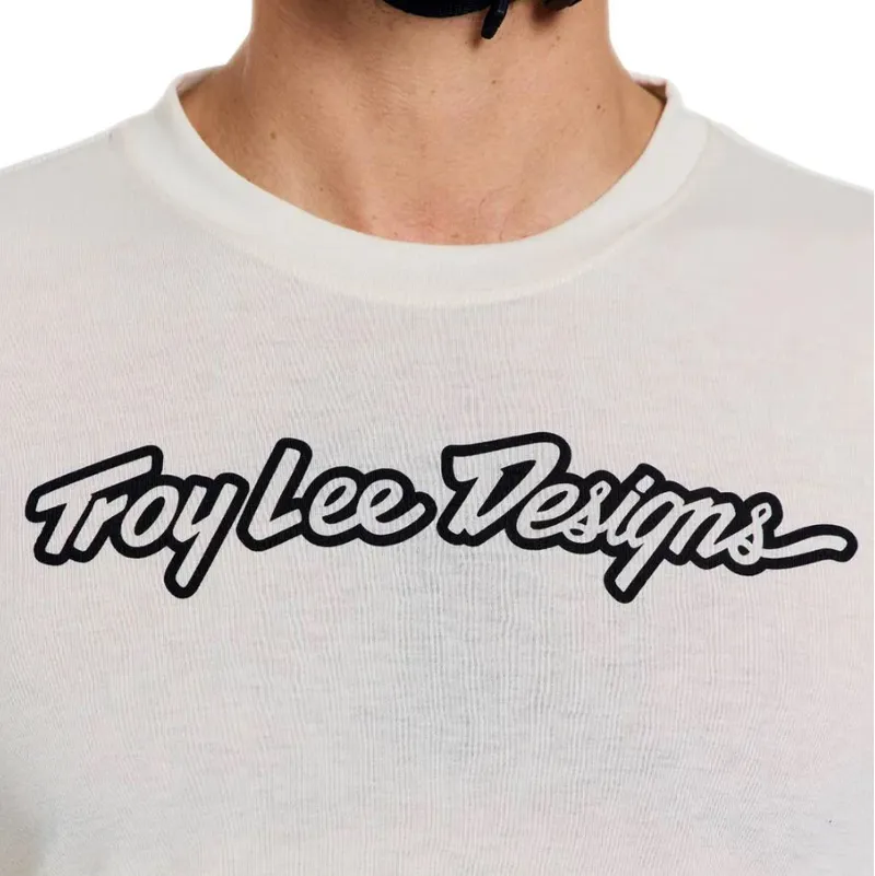 Troy Lee Designs Skyline Short Sleeve Ride Jersey Signature Pumice-6