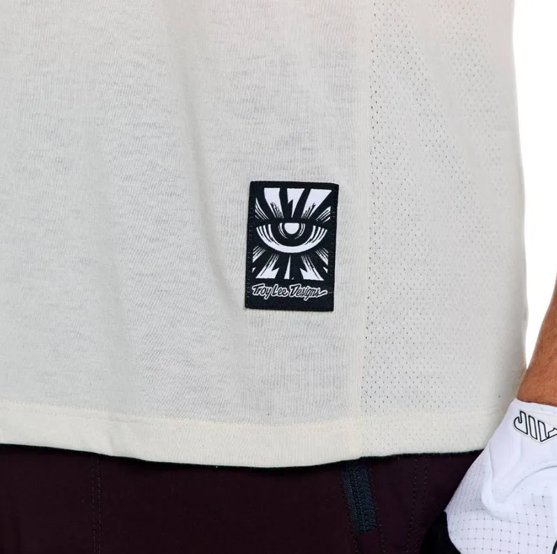 Troy Lee Designs Skyline Short Sleeve Ride Jersey Signature Pumice-7