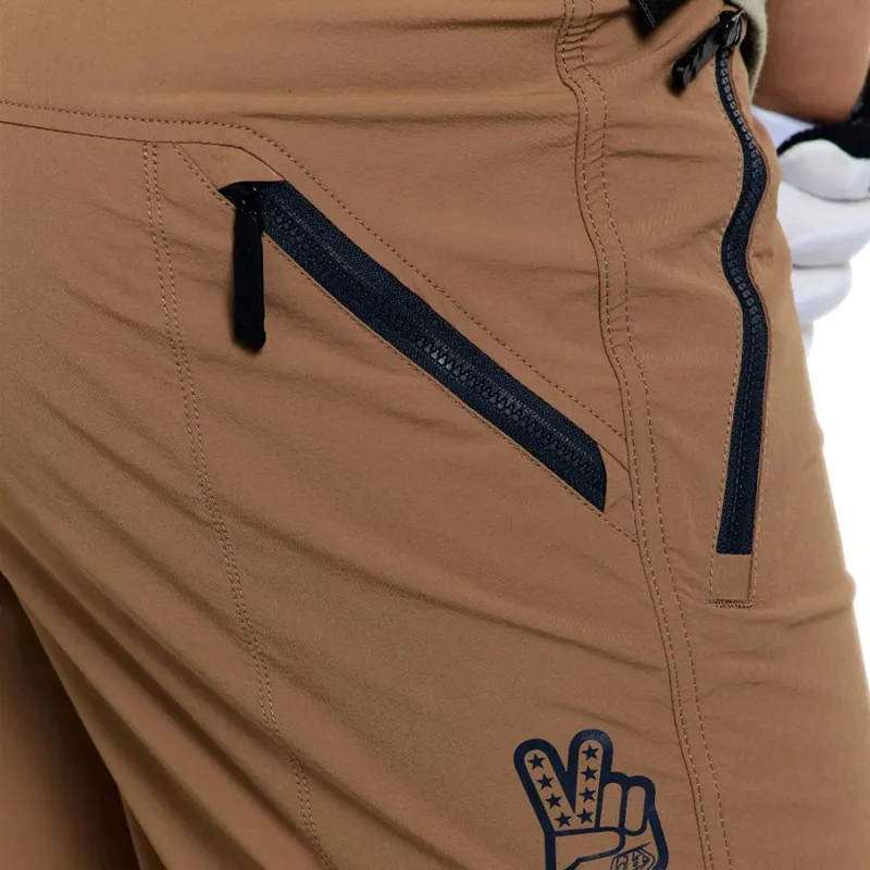 Troy Lee designs Skyline Trail Shorts Mono Sienna-11