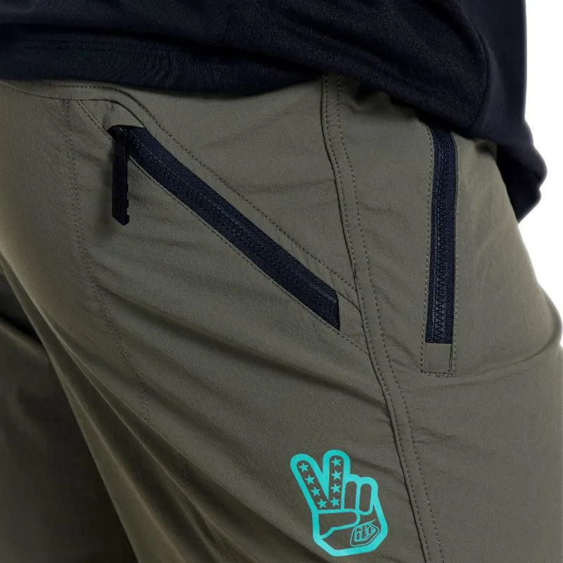 Troy Lee Designs Skyline Trail Shorts - Shell Only - Mono Army-12