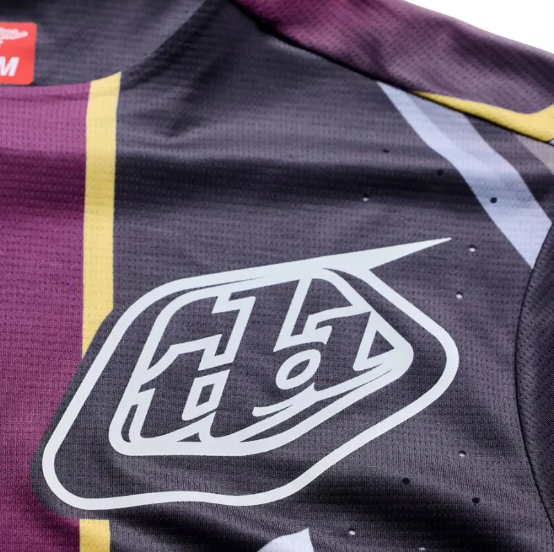 Troy Lee Designs Sprint Pro LS Jersey Lowrider Sangria-2