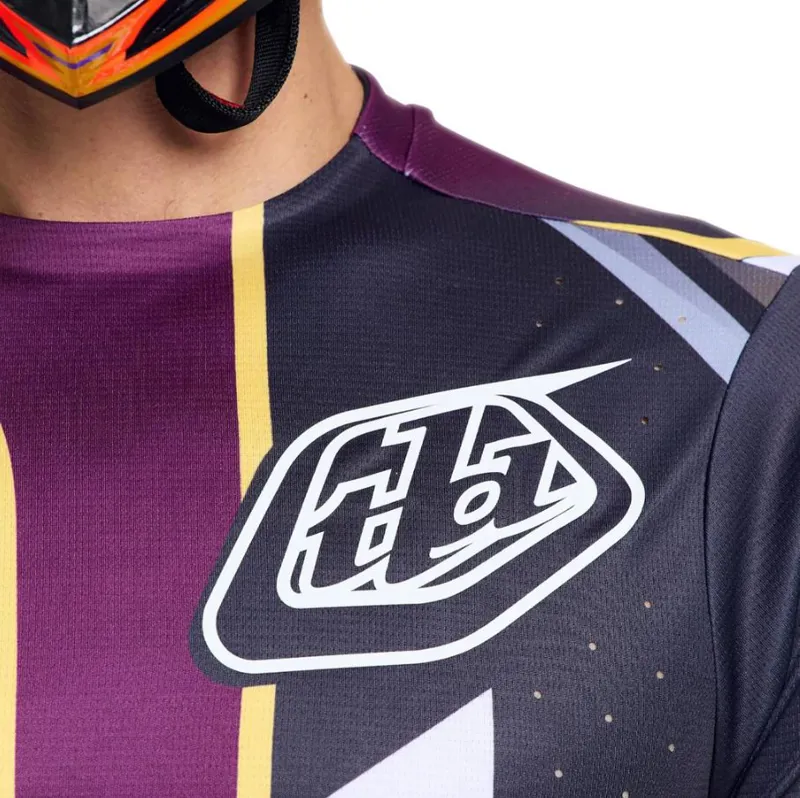 Troy Lee Designs Sprint Pro LS Jersey Lowrider Sangria-6