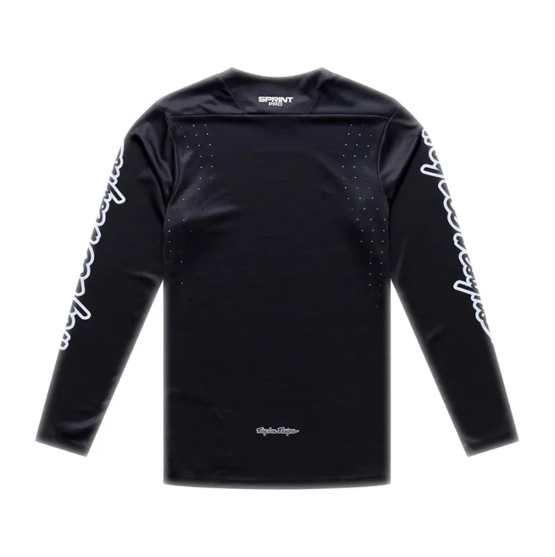 Troy Lee Designs Sprint Pro LS Jersey Mono Black-1