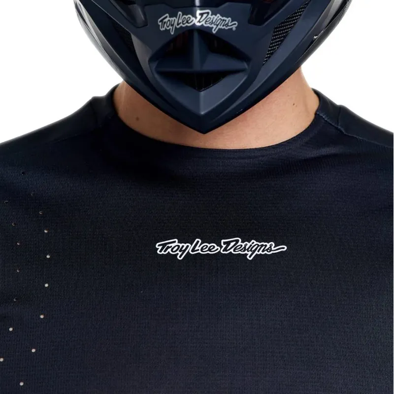 Troy Lee Designs Sprint Pro LS Jersey Mono Black-6