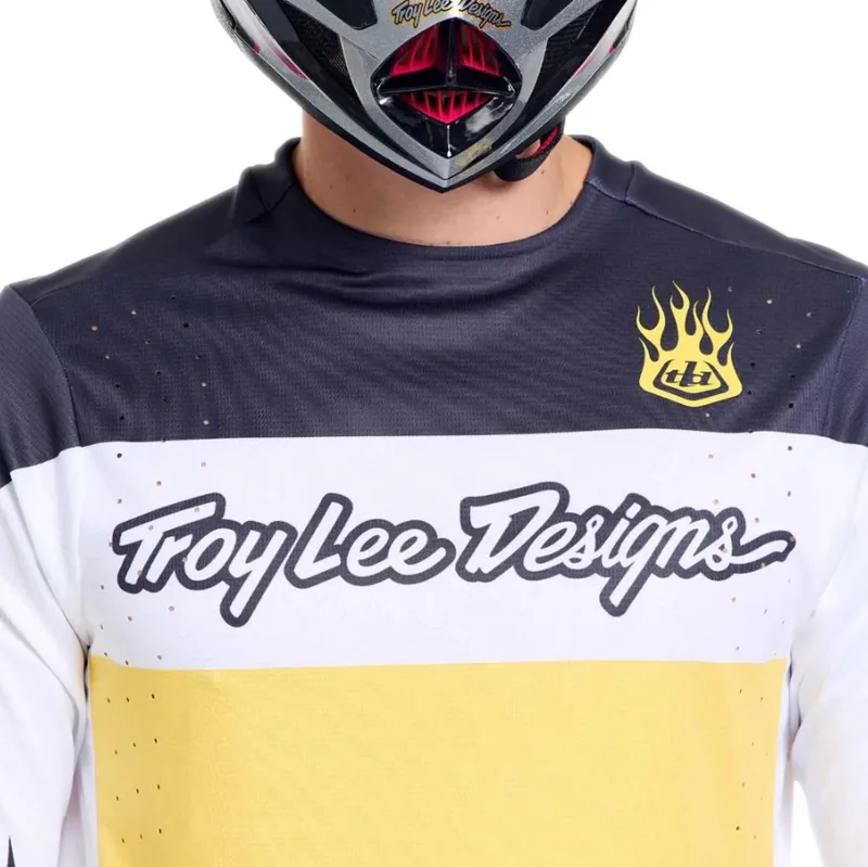 Troy Lee Designs Sprint Pro LS Jersey Yo Moto Butter-10