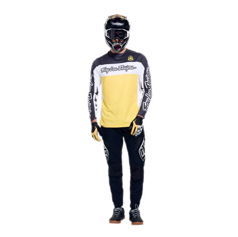 Troy Lee Designs Sprint Pro LS Jersey Yo Moto Butter-11