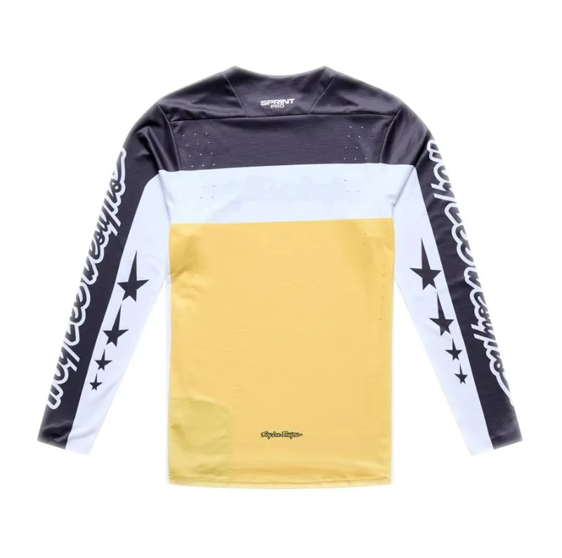 Troy Lee Designs Sprint Pro LS Jersey Yo Moto Butter-1