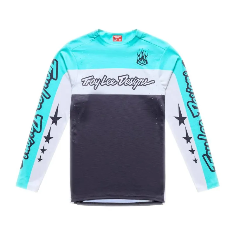 Troy Lee Designs Sprint Pro LS Jersey Yo Moto Carbon