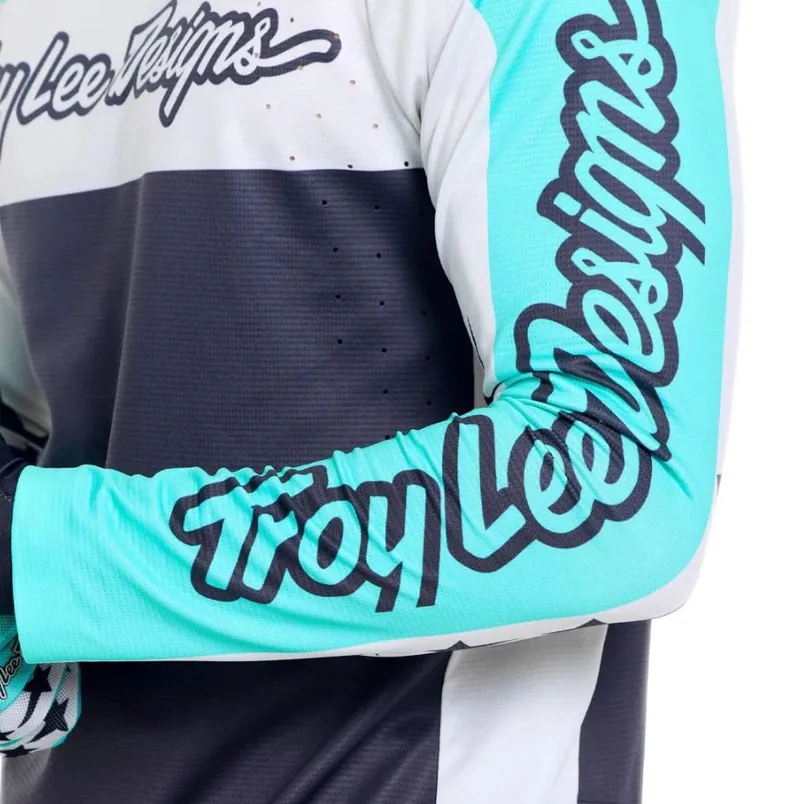 Troy Lee Designs Sprint Pro LS Jersey Yo Moto Carbon-9
