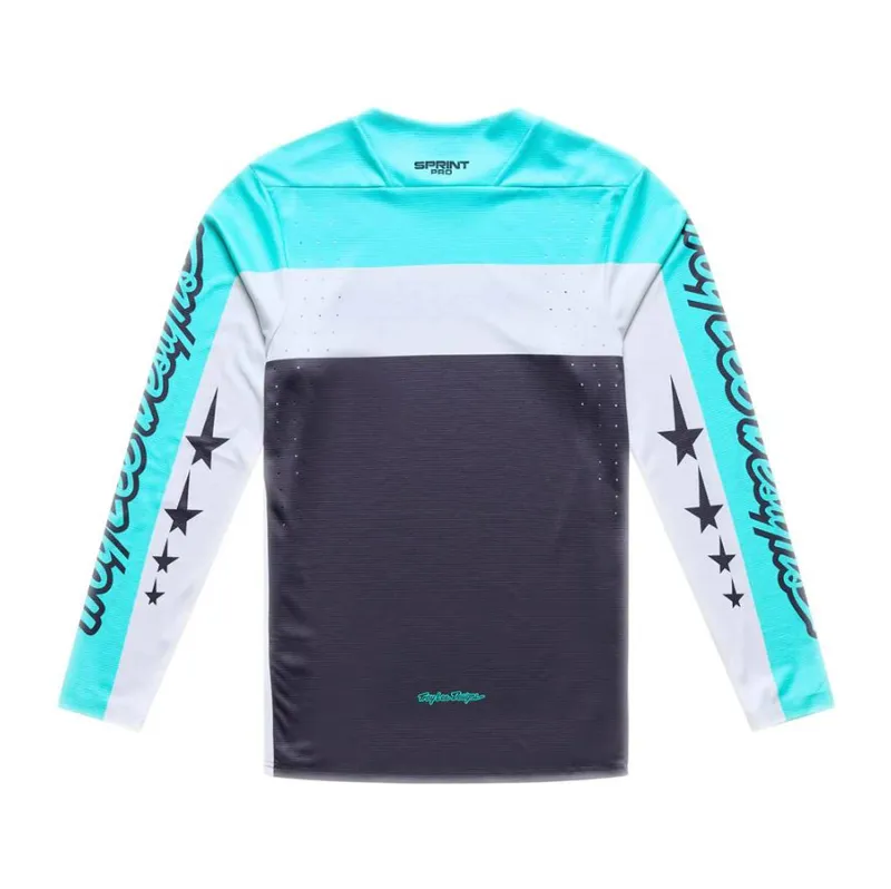 Troy Lee Designs Sprint Pro LS Jersey Yo Moto Carbon-1