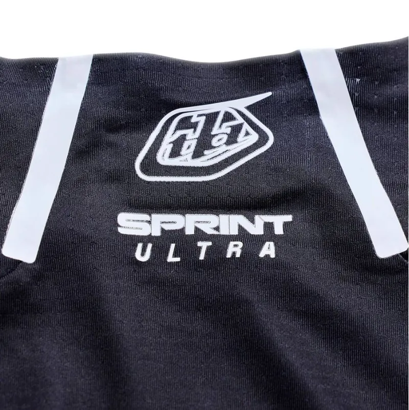 Troy Lee Designs Sprint Ultra Long Sleeve Jersey Mono Black-4