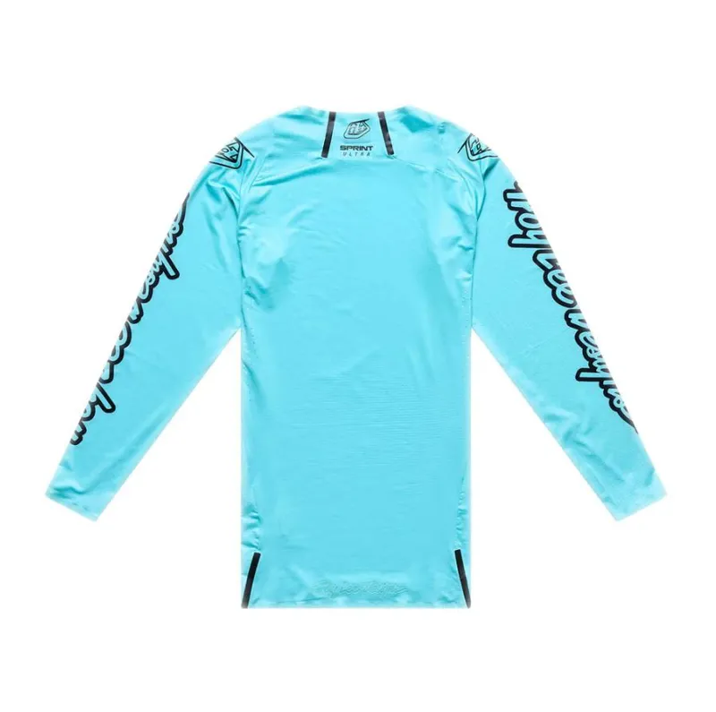 Troy Lee Designs Sprint Ultra Long Sleeve Jersey Mono Real Teal-1