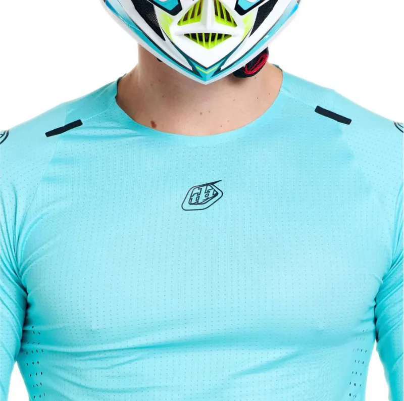 Troy Lee Designs Sprint Ultra Long Sleeve Jersey Mono Real Teal-6