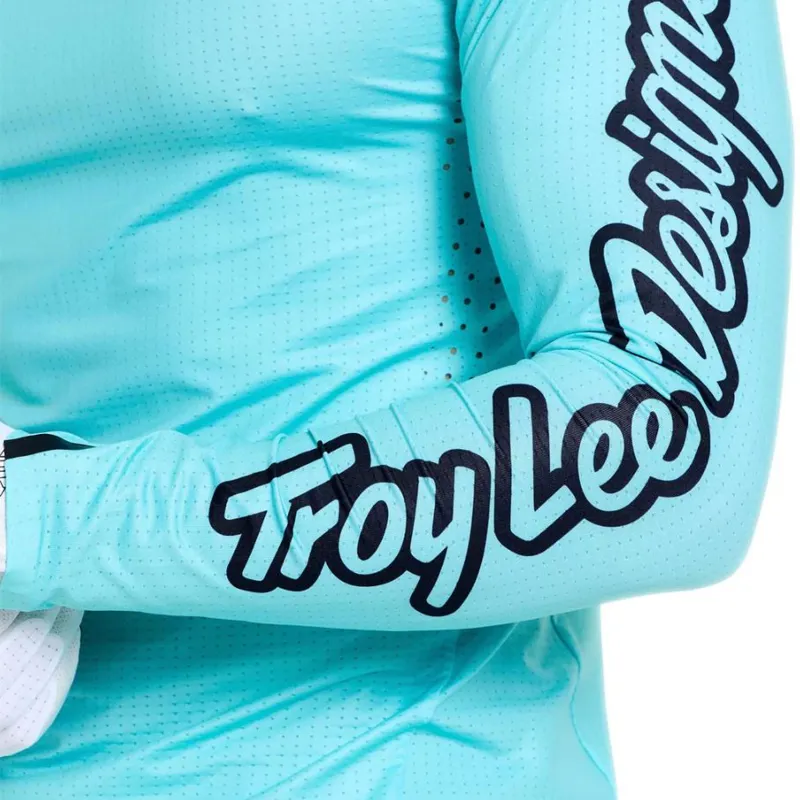 Troy Lee Designs Sprint Ultra Long Sleeve Jersey Mono Real Teal-7