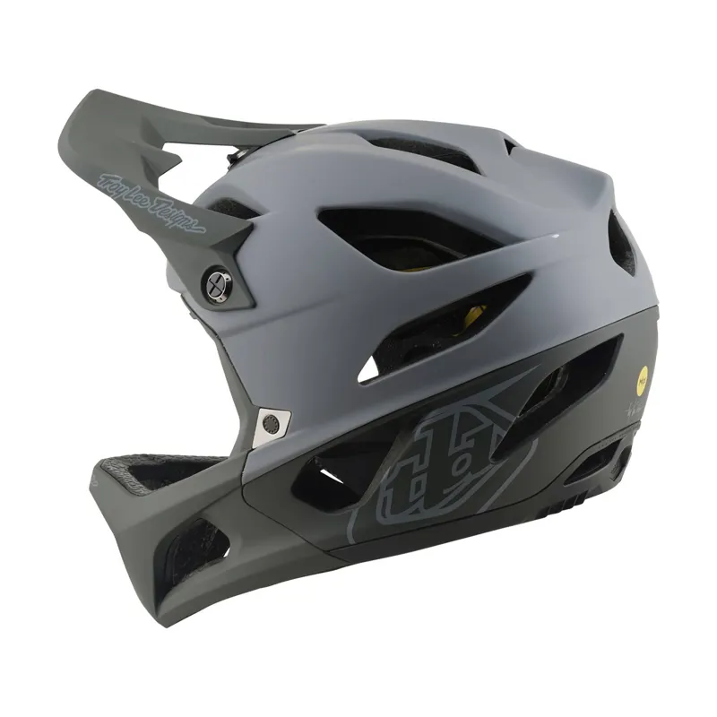 Troy Lee Designs Stage MIPS Full Face MTB Helmet Drone Grey-2