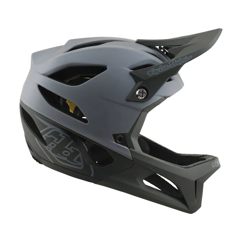 Troy Lee Designs Stage MIPS Full Face MTB Helmet Drone Grey-5
