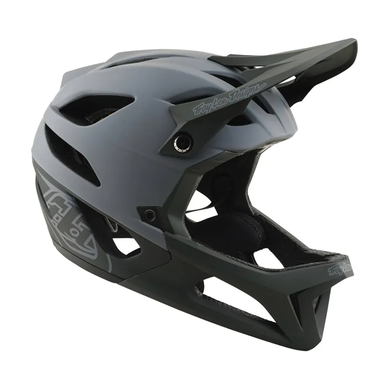 Troy Lee Designs Stage MIPS Full Face MTB Helmet Drone Grey-6