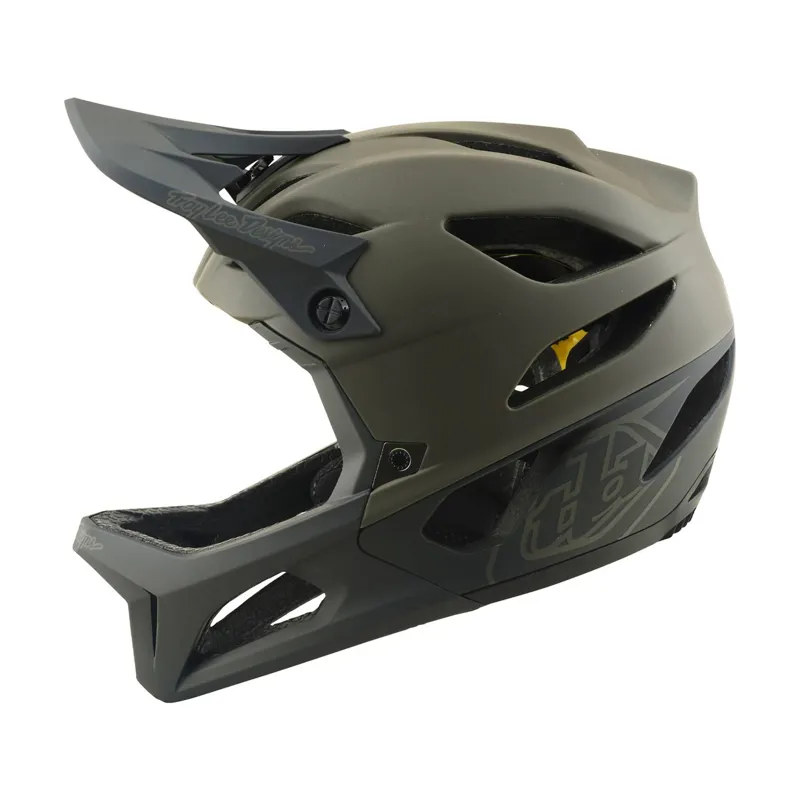 Troy Lee Designs Stage MIPS Full Face MTB Helmet Drone Tarmac-1