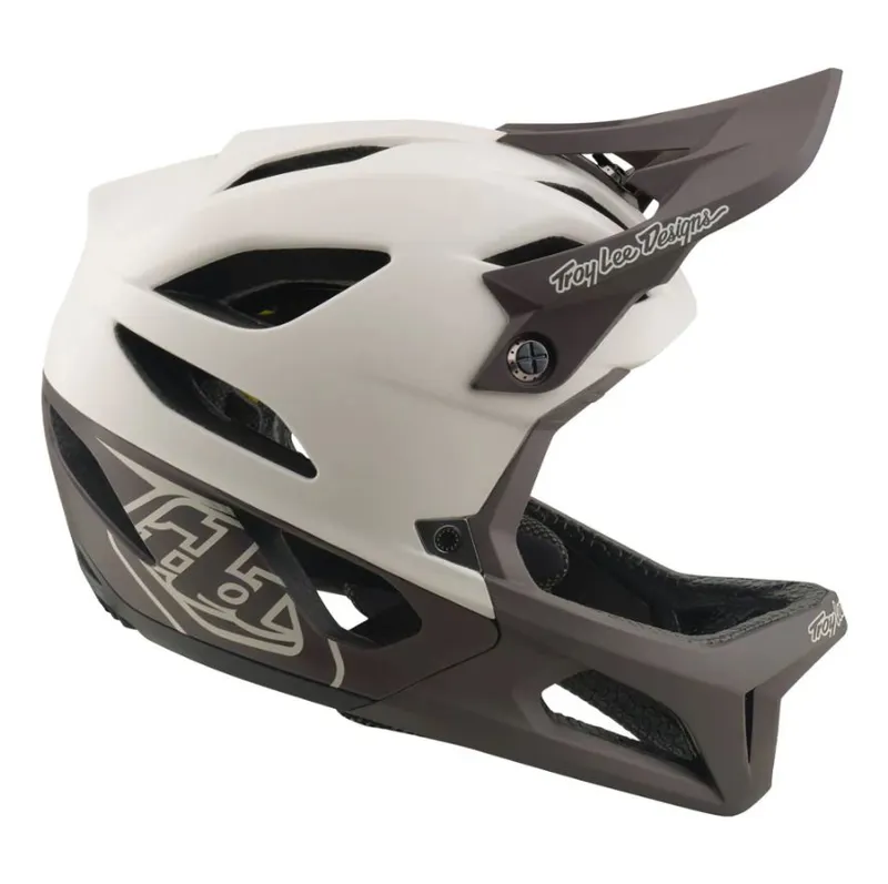 Troy Lee Designs Stage MIPS Full Face MTB Helmet Drone Pumice-5