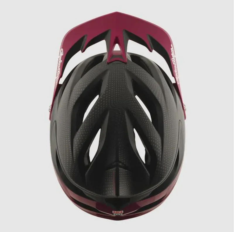 Troy Lee Designs X SRAM Radioscape A3 MIPS Helmet Black/Berry-3