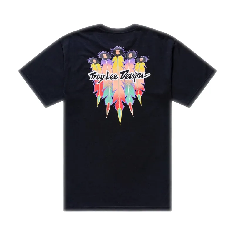 Troy Lee Designs Pink Slips Short Sleeve T-Shirt Black-2