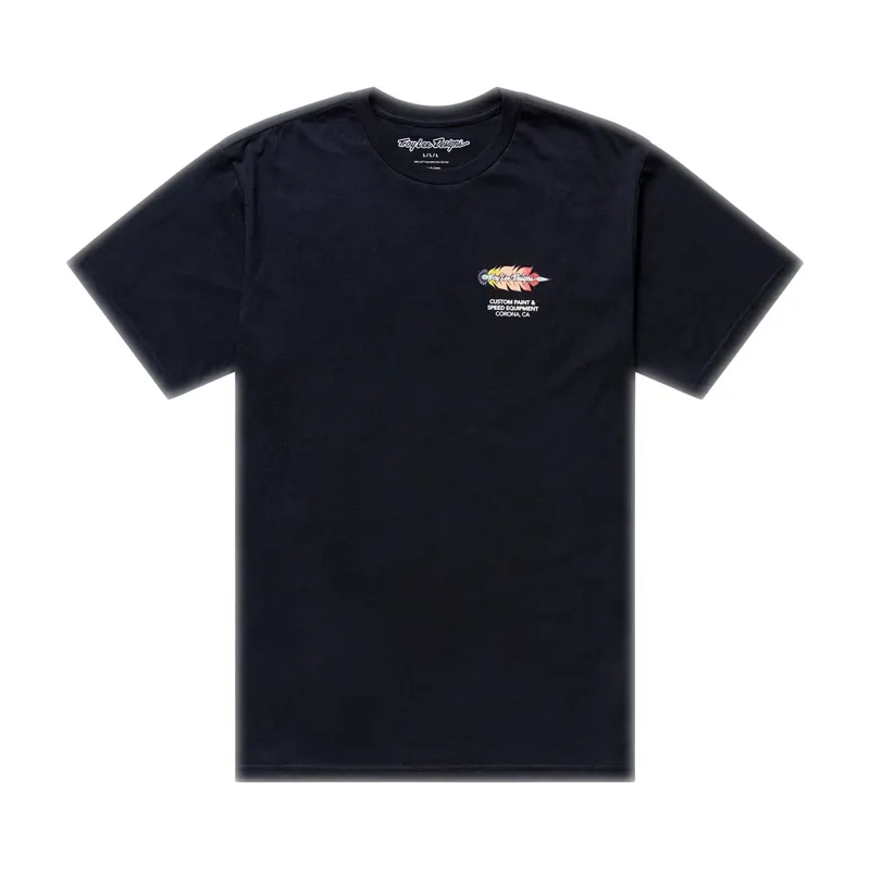  Troy Lee Designs Feather Short Sleeve MTB T-Shirt Black