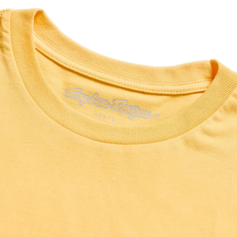  Troy Lee Designs Feather Short Sleeve MTB T-Shirt Bleached Melon