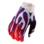 Troy Lee Air Overspray Youth MTB Glove  White/Violet