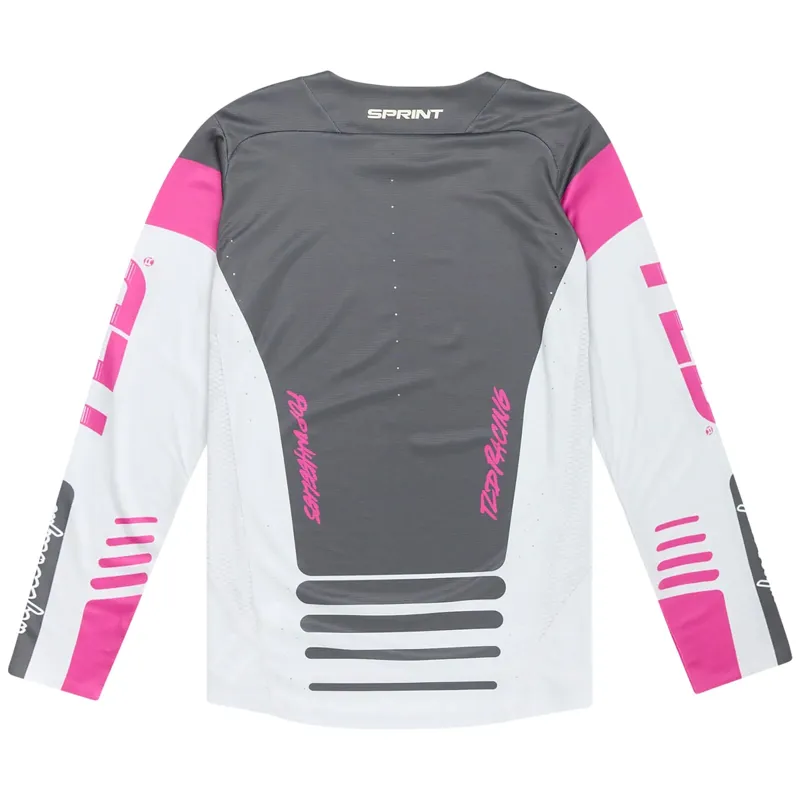 Troy Lee Sprint Fifty-50 Long Sleeve Jersey Chalk-1