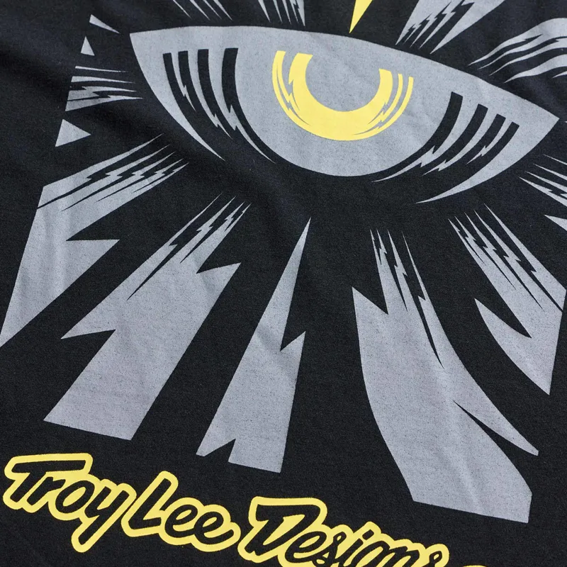  Troy Lee Designs Cyborg Short Sleeve T-Shirt Black-2