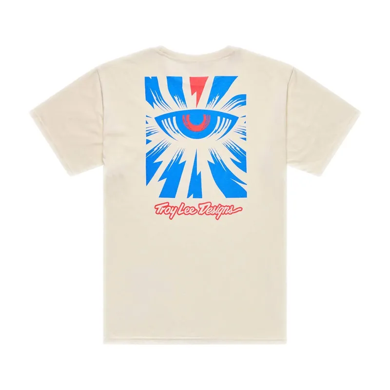 Troy Lee Designs Cyborg Short Sleeve T-Shirt Vintage white