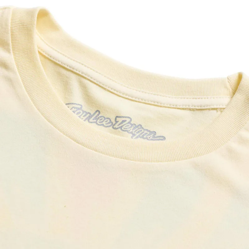 Troy Lee Designs Cyborg Short Sleeve T-Shirt Vintage white-1