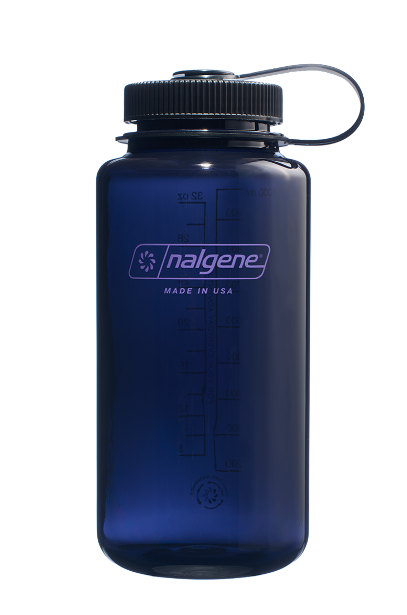 Nalgene Wide Mouth Sustain Tritan Bottle 32oz/1L Odyssey Gray