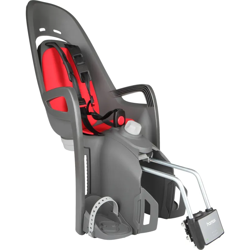 Hamax Zenith Relax Child Bike Seat Grey/ Red 