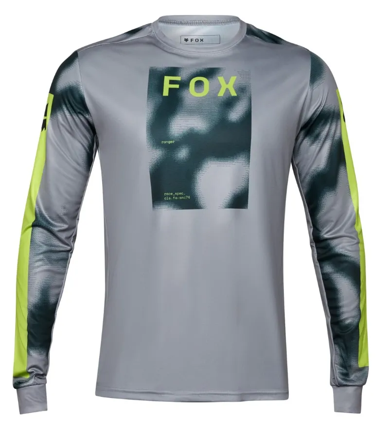 Fox Ranger LS Jersey Taunt Steel Grey