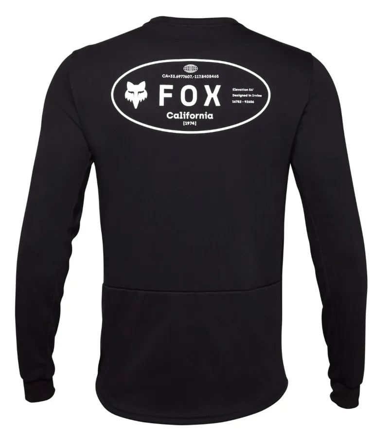 Fox Ranger DR MD LS Jersey Black-1