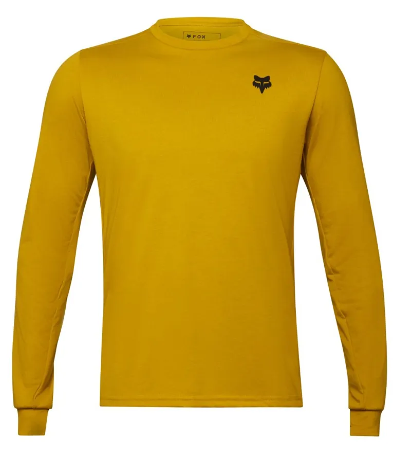 Fox Ranger DR MD LS Jersey Mustard
