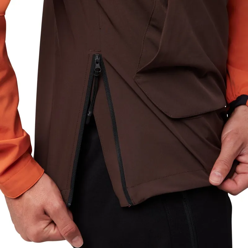 Fox Ranger Wind Pull-Over Jacket Atomic Orange-4