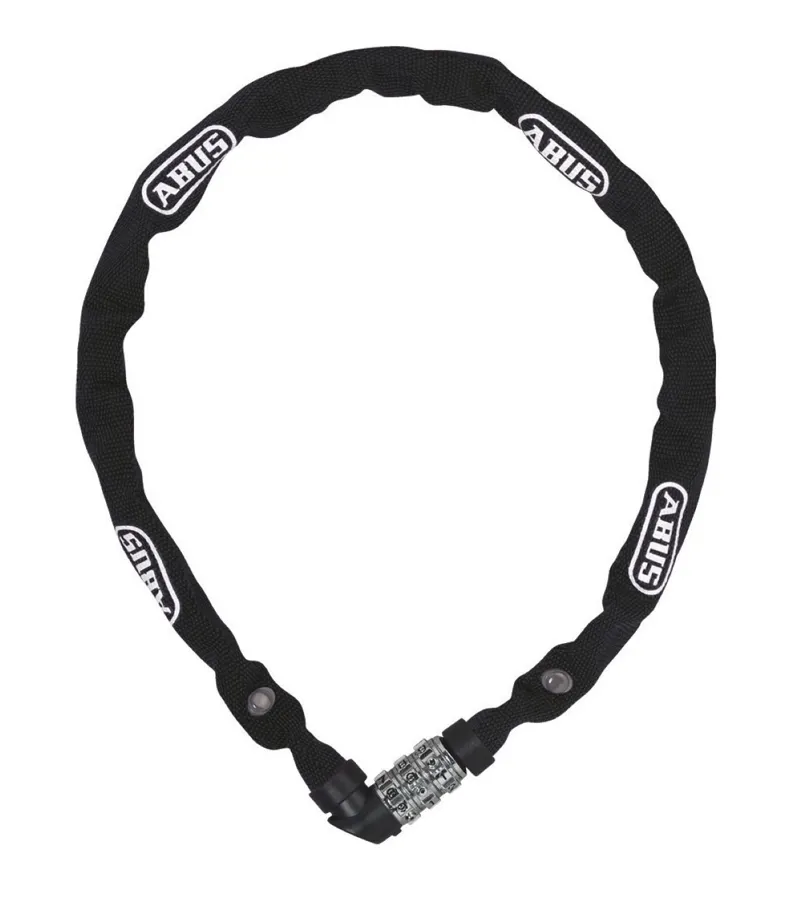 Abus Web 1200 Combination Chain Lock 4mmx110cm Black