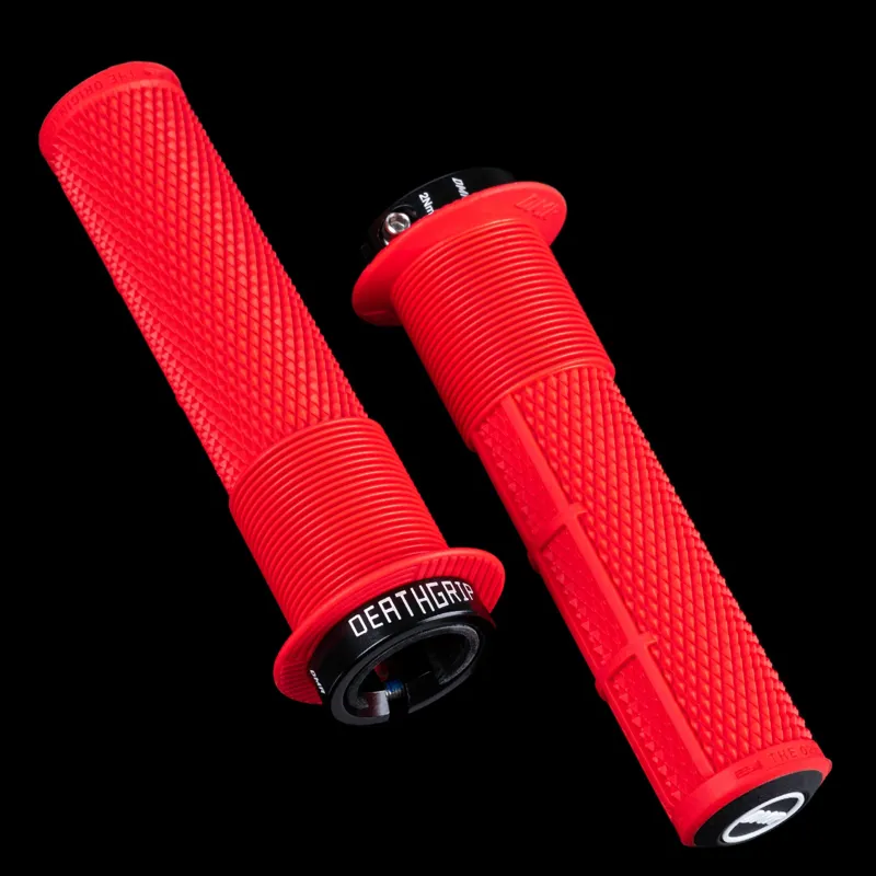DMR DeathGrip 2 Grips Flange Red-1