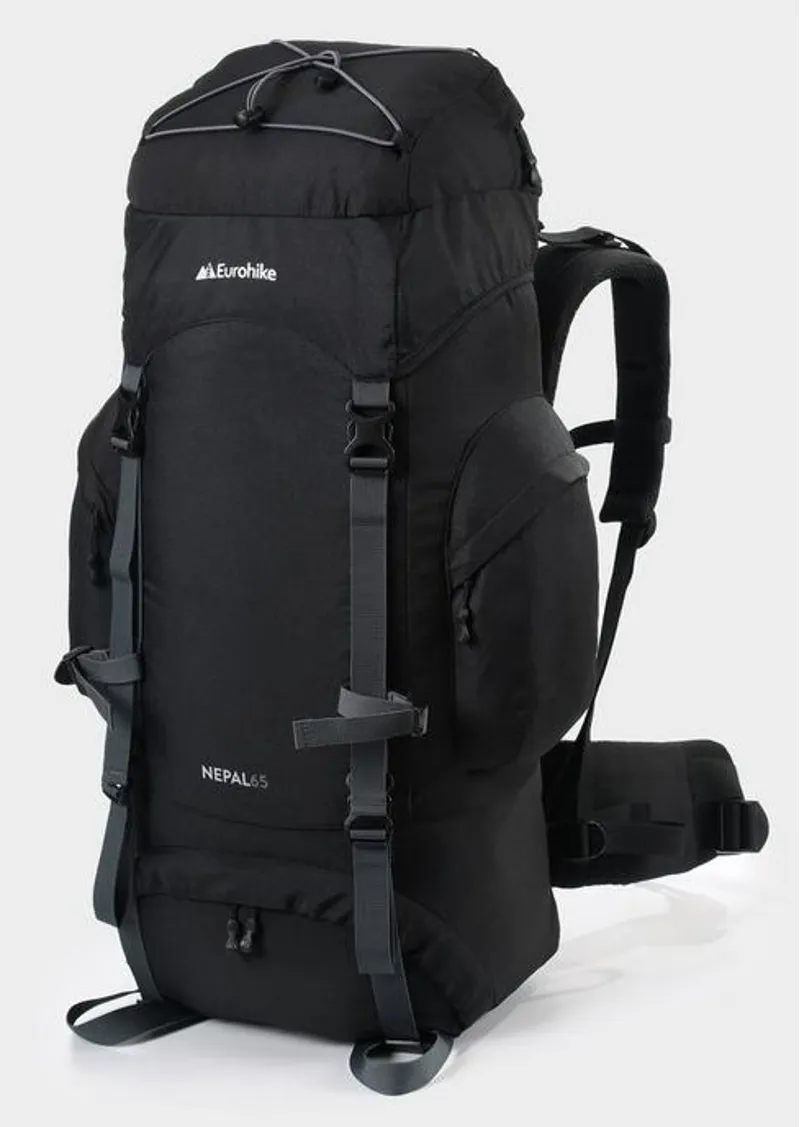 Eurohike Nepal 65 Rucksack Black-6