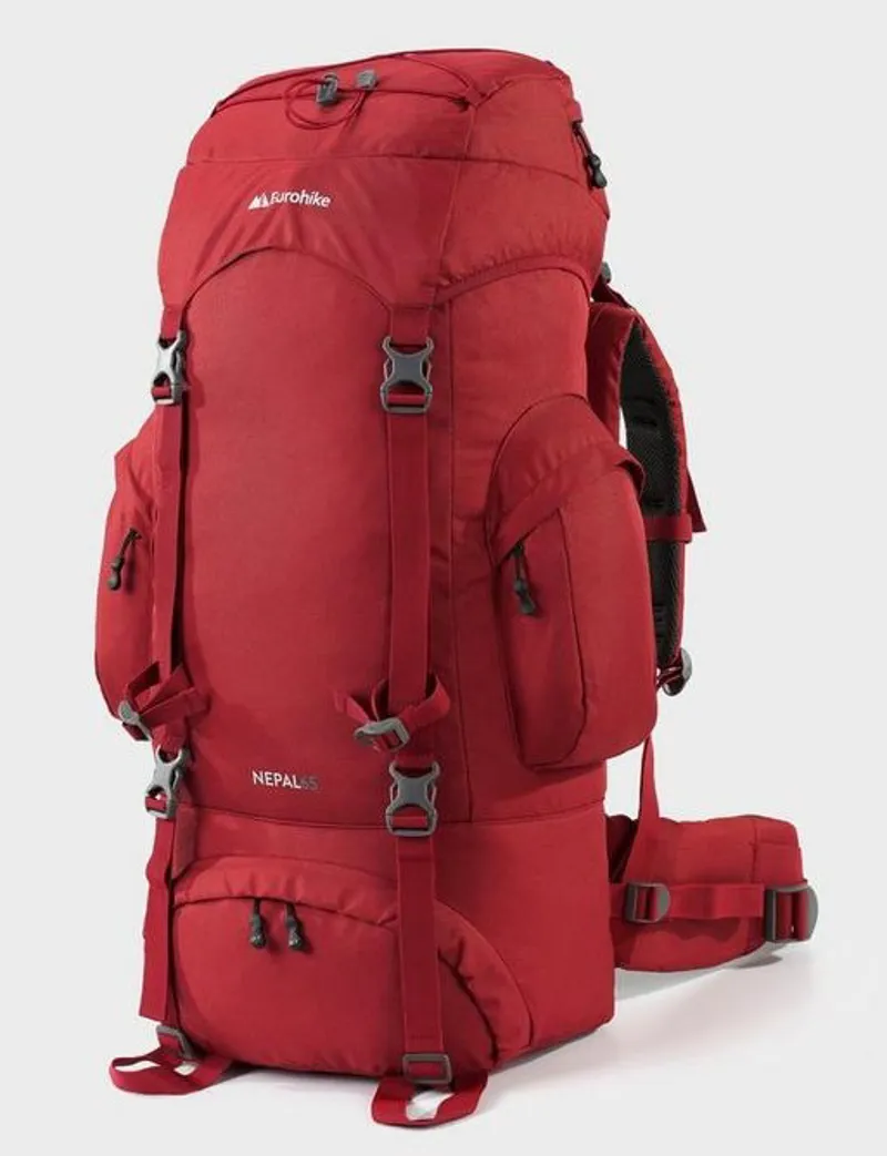 Eurohike Nepal 65 Rucksack Red-3