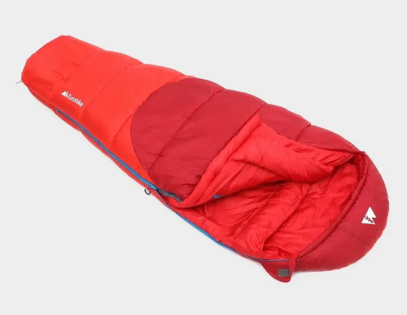 Eurohike Youth Adventurer Sleeping Bag RED-2