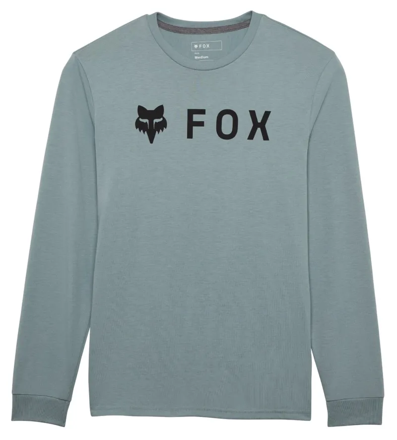 Fox Absolute Tech Tee LS Gunmetal-2