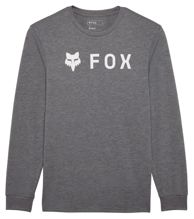 Fox Absolute Tech Tee LS Heather Graphite