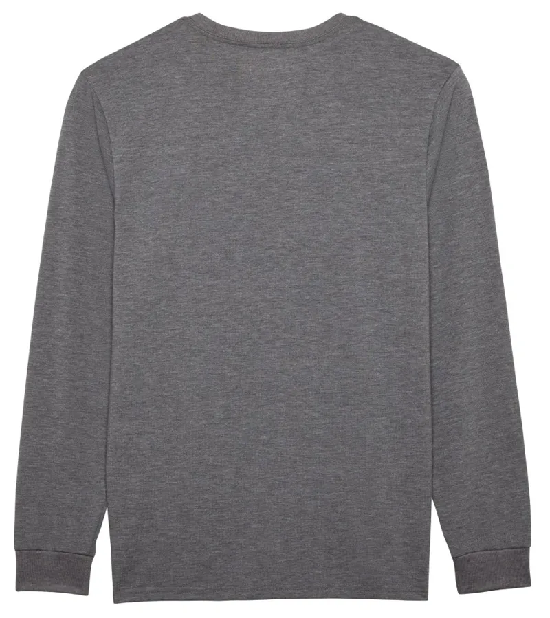 Fox Absolute Tech Tee LS Heather Graphite-1