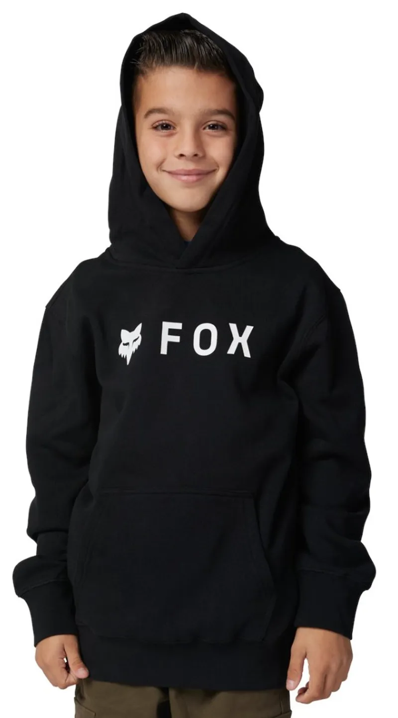Fox Absolute Youth PullOver Fleece Hoodie Black-2