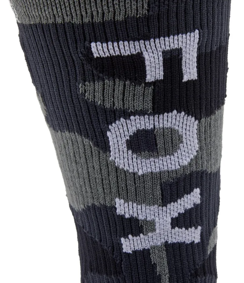 Fox Camo Crew Sock Black Camo-1