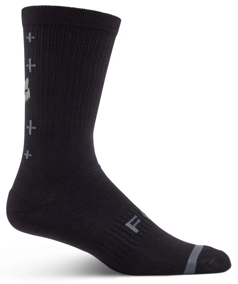 Fox Defend Lunar 8 Sock Black