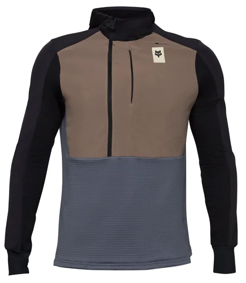 Fox Defend Thermal LS Hoodie Ash